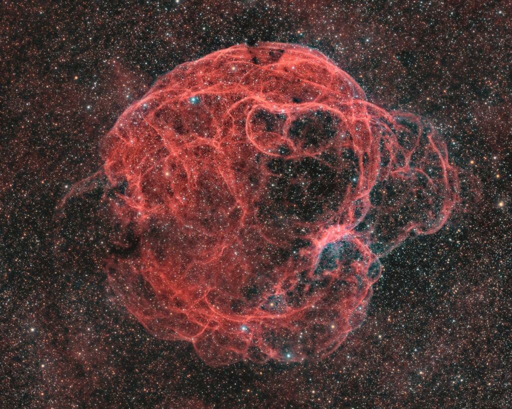 imaxe dunha supernova